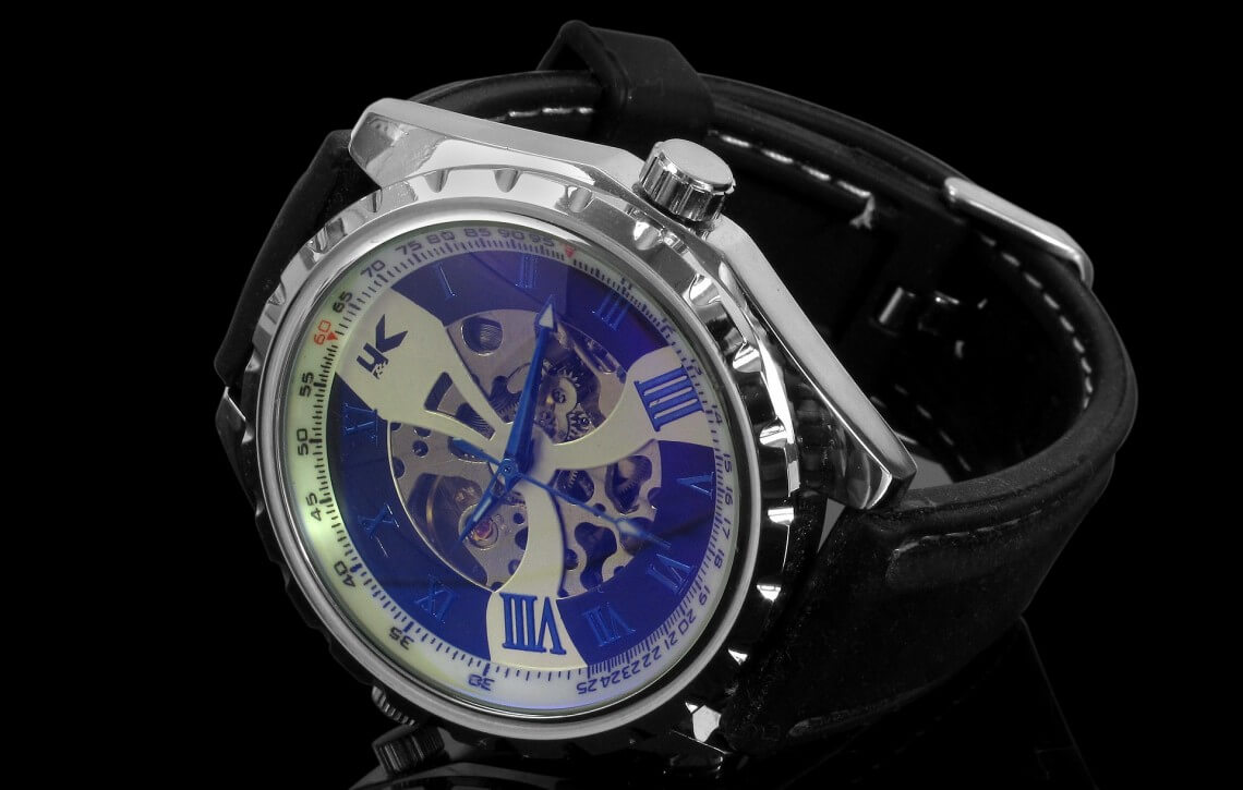 Exotica Smart Blue Dual Time Watch