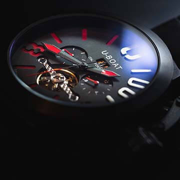 Exotica Smart Blue Dual Time Watch